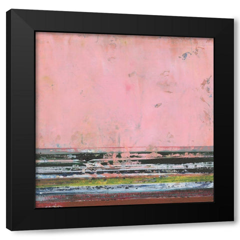 Surreal Horizons II Black Modern Wood Framed Art Print with Double Matting by Fuchs, Jodi