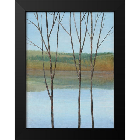 Between Water I Black Modern Wood Framed Art Print by OToole, Tim