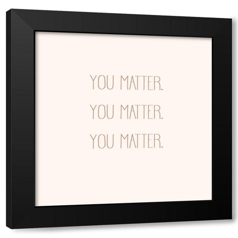 IWY II Black Modern Wood Framed Art Print by Hambly, Anna