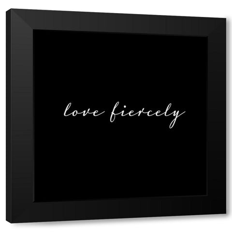 Kind II Black Modern Wood Framed Art Print with Double Matting by Hambly, Anna