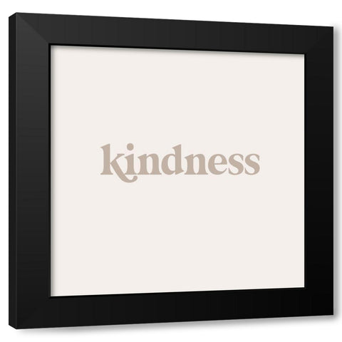 Qualities I Black Modern Wood Framed Art Print by Hambly, Anna