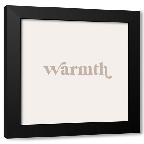 Qualities VI Black Modern Wood Framed Art Print by Hambly, Anna