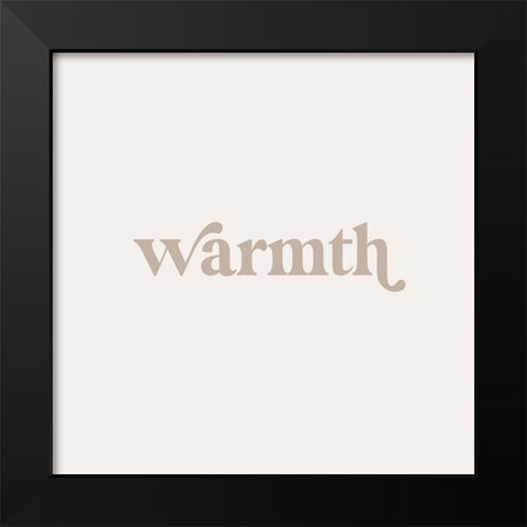 Qualities VI Black Modern Wood Framed Art Print by Hambly, Anna