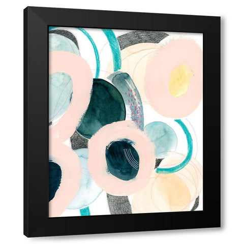 Planetarium I Black Modern Wood Framed Art Print with Double Matting by Popp, Grace