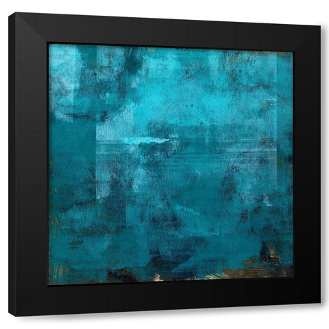 Nereid I Black Modern Wood Framed Art Print with Double Matting by Green, Jacob
