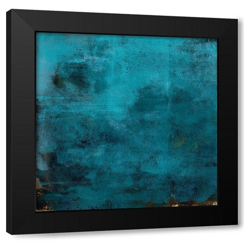 Nereid III Black Modern Wood Framed Art Print with Double Matting by Green, Jacob