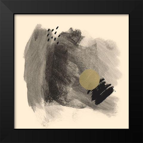 Dark and Stormy I Black Modern Wood Framed Art Print by Green, Jacob