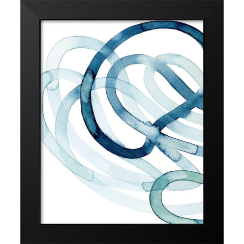 Lazuli III Black Modern Wood Framed Art Print by Popp, Grace