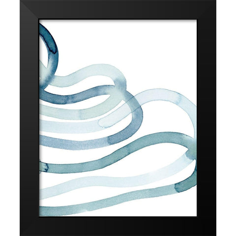 Lazuli IV Black Modern Wood Framed Art Print by Popp, Grace