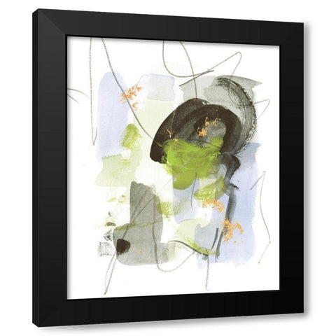 Bitter Sweet I Black Modern Wood Framed Art Print with Double Matting by Wang, Melissa