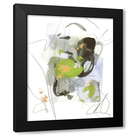 Bitter Sweet III Black Modern Wood Framed Art Print with Double Matting by Wang, Melissa