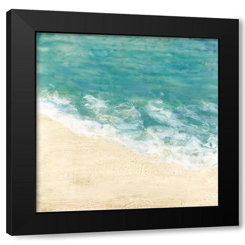 Journey from  the Deep I Black Modern Wood Framed Art Print by Shanti, Shima