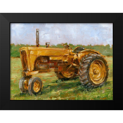 Rustic Tractors IV Black Modern Wood Framed Art Print by Harper, Ethan