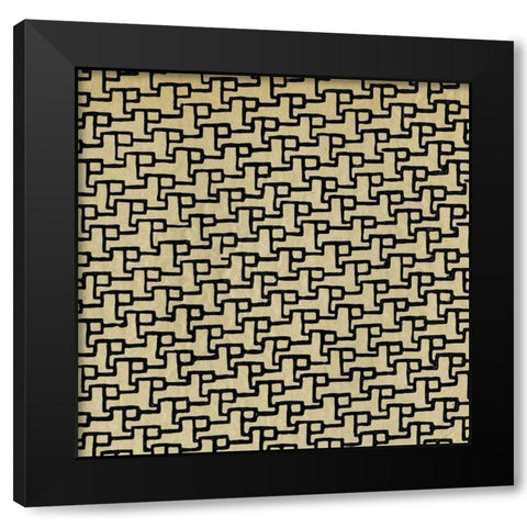 Graphic Design III Black Modern Wood Framed Art Print by Baxter Mill Archive