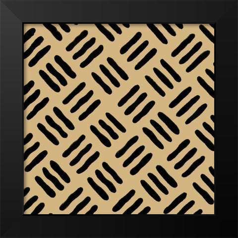 Graphic Design V Black Modern Wood Framed Art Print by Baxter Mill Archive