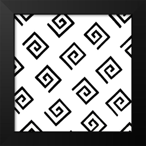 Graphic Design VI Black Modern Wood Framed Art Print by Baxter Mill Archive