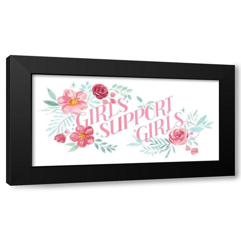 Women Up I Black Modern Wood Framed Art Print with Double Matting by Popp, Grace