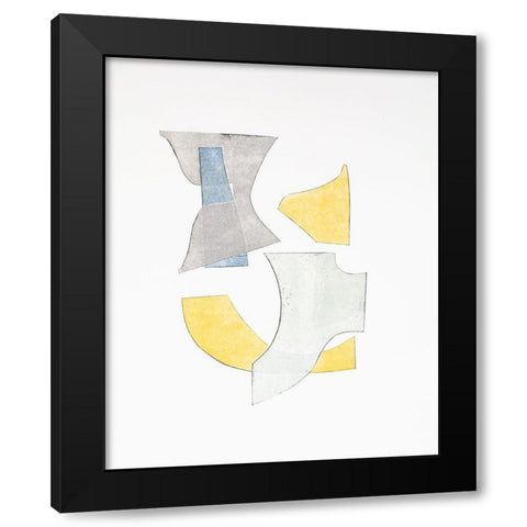 Widget I Black Modern Wood Framed Art Print with Double Matting by Delamater, Rob