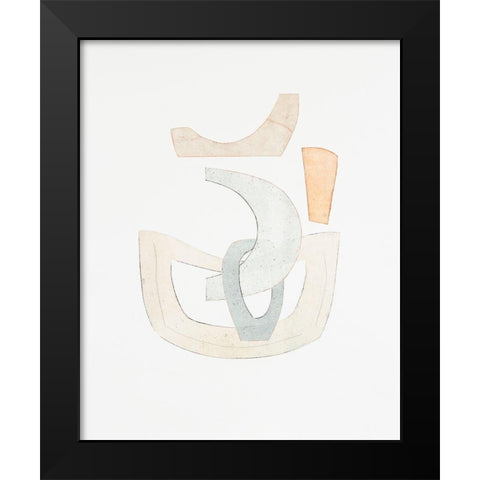 Widget II Black Modern Wood Framed Art Print by Delamater, Rob
