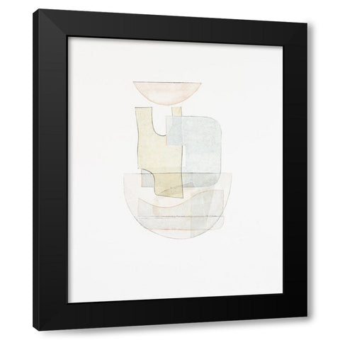 Widget IV Black Modern Wood Framed Art Print by Delamater, Rob