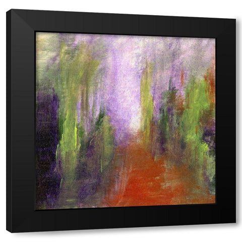 By Means of My Heart Black Modern Wood Framed Art Print by Suderman, Karen