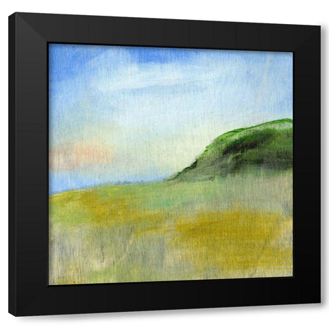 Seaboard Black Modern Wood Framed Art Print with Double Matting by Suderman, Karen