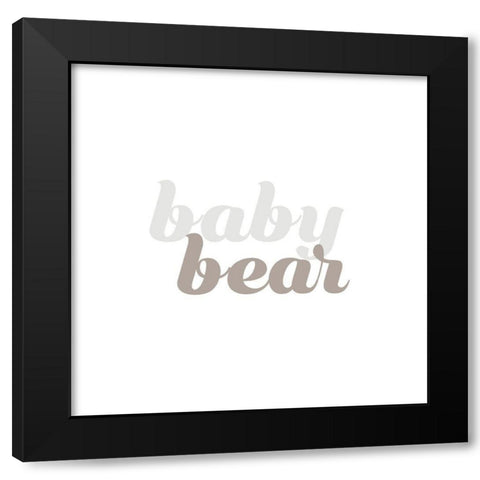 BBs I Black Modern Wood Framed Art Print by Hambly, Anna