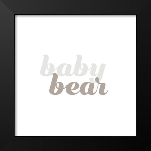 BBs I Black Modern Wood Framed Art Print by Hambly, Anna