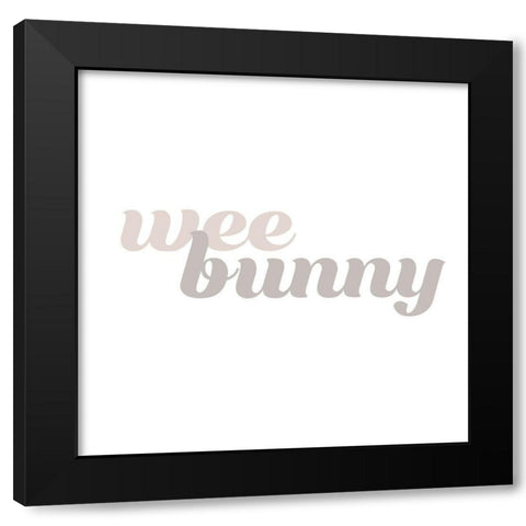 BBs III Black Modern Wood Framed Art Print with Double Matting by Hambly, Anna
