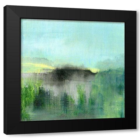 Myriad Black Modern Wood Framed Art Print by Suderman, Karen