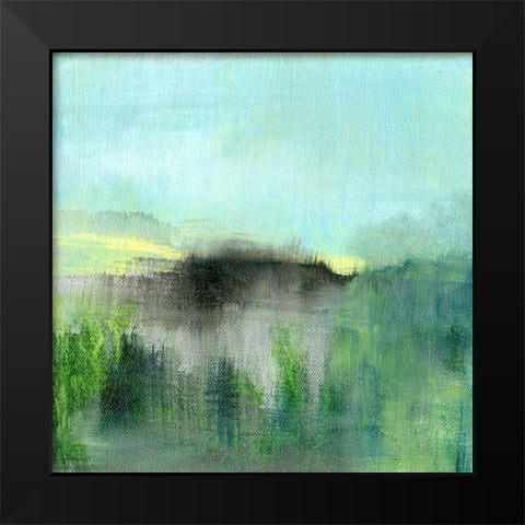 Myriad Black Modern Wood Framed Art Print by Suderman, Karen
