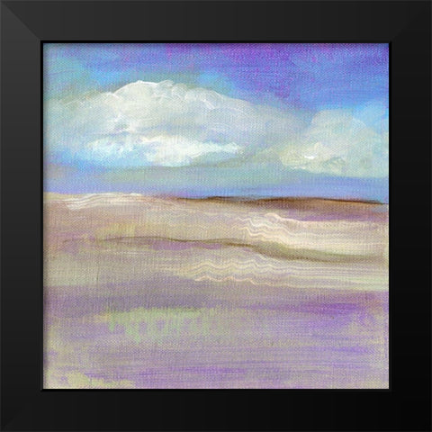 Winsome Time Black Modern Wood Framed Art Print by Suderman, Karen