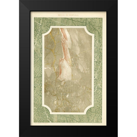 Marble Varieties VI Black Modern Wood Framed Art Print by Baxter Mill Archive