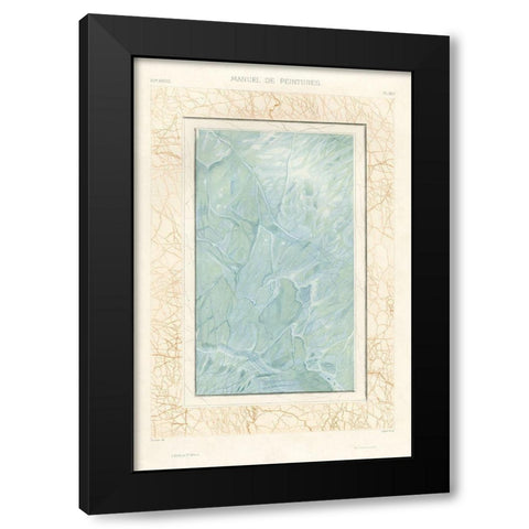 Marble Varieties IX Black Modern Wood Framed Art Print by Baxter Mill Archive