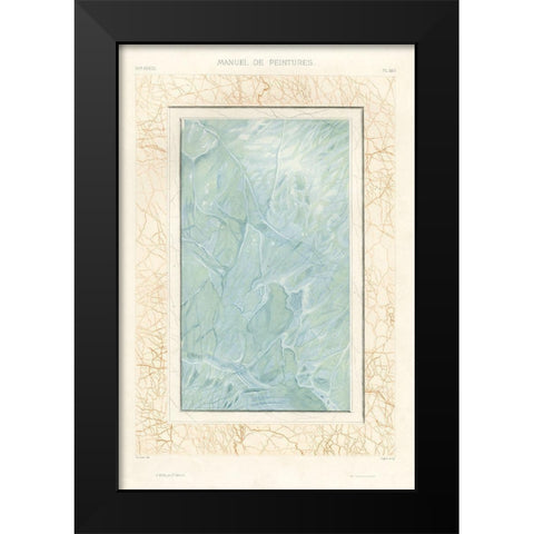 Marble Varieties IX Black Modern Wood Framed Art Print by Baxter Mill Archive