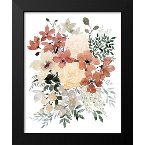 Dried Bouquet I Black Modern Wood Framed Art Print by Popp, Grace