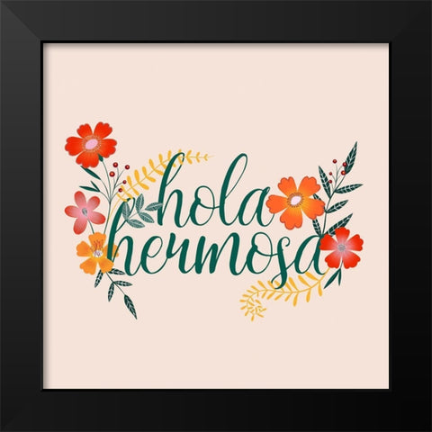 Hermosa I Black Modern Wood Framed Art Print by Popp, Grace