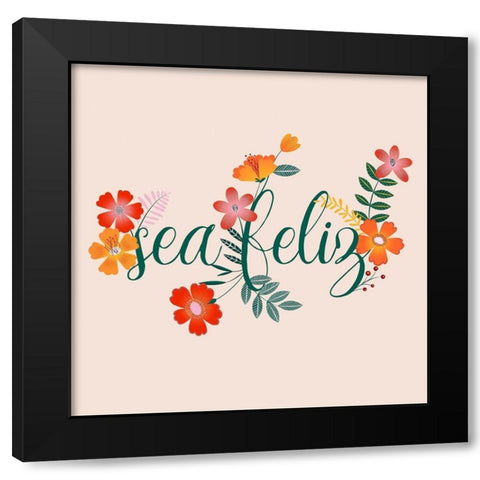 Hermosa III Black Modern Wood Framed Art Print by Popp, Grace