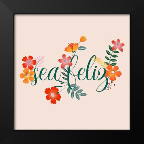 Hermosa III Black Modern Wood Framed Art Print by Popp, Grace