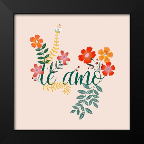 Hermosa IV Black Modern Wood Framed Art Print by Popp, Grace