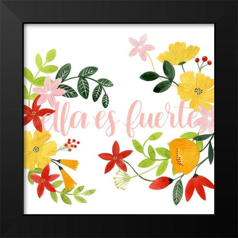 Encantadora II Black Modern Wood Framed Art Print by Popp, Grace