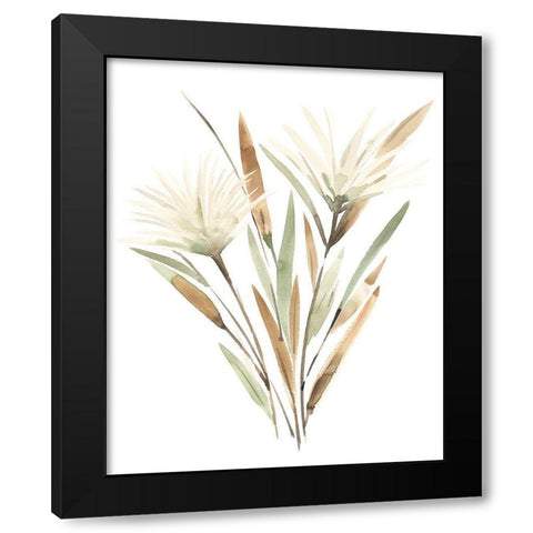 Modest Pedicle II Black Modern Wood Framed Art Print by Warren, Annie