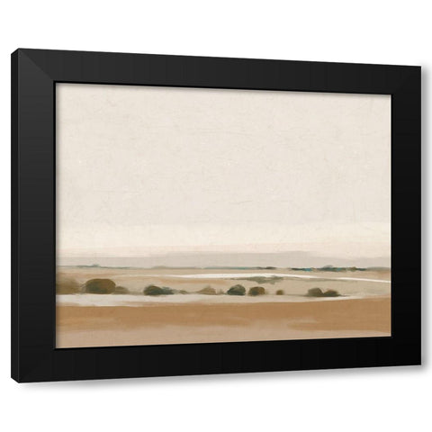 Hazy Frontier I Black Modern Wood Framed Art Print by Barnes, Victoria