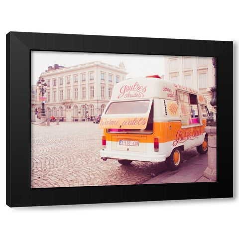 European Charms I Black Modern Wood Framed Art Print with Double Matting by Quintero, Sonja
