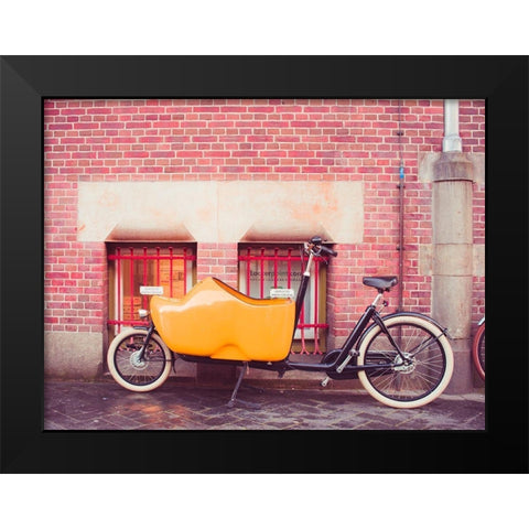 European Charms II Black Modern Wood Framed Art Print by Quintero, Sonja