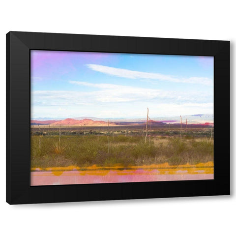West Texas Scapes II Black Modern Wood Framed Art Print with Double Matting by Quintero, Sonja