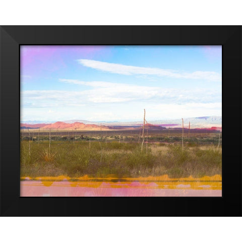 West Texas Scapes II Black Modern Wood Framed Art Print by Quintero, Sonja