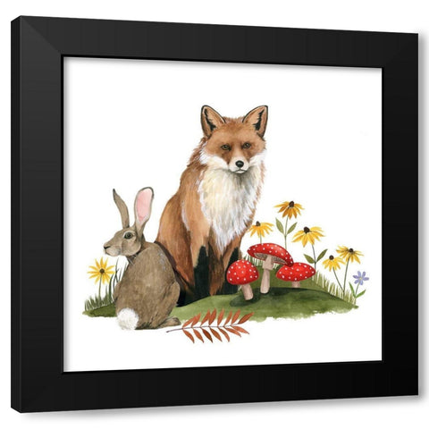 September Forest I Black Modern Wood Framed Art Print by Popp, Grace