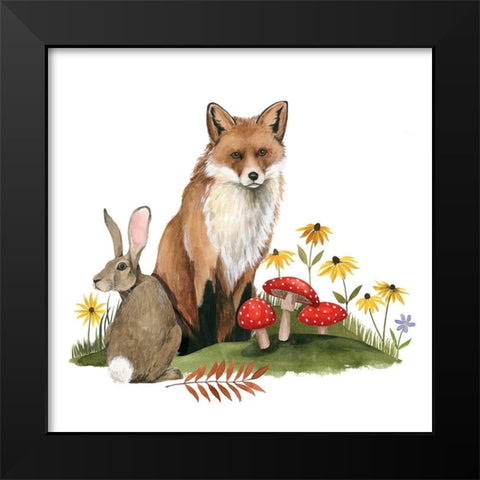 September Forest I Black Modern Wood Framed Art Print by Popp, Grace