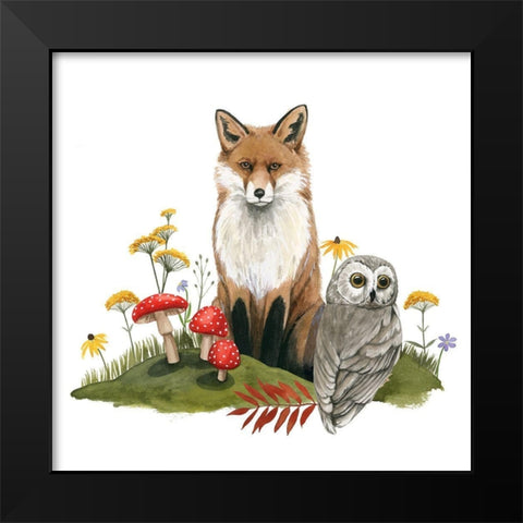 September Forest II Black Modern Wood Framed Art Print by Popp, Grace